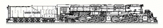 Big Boy Train Coloring Pages